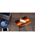 Mousepad 2 τεμάχια Λουλούδια Μωβ & Άσπρο