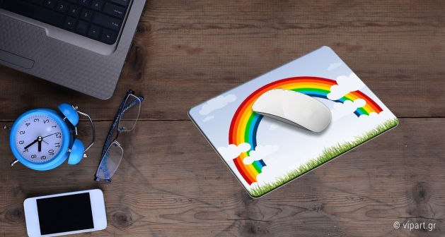 Mousepad 2 τεμάχια Γραμμές Τρένου