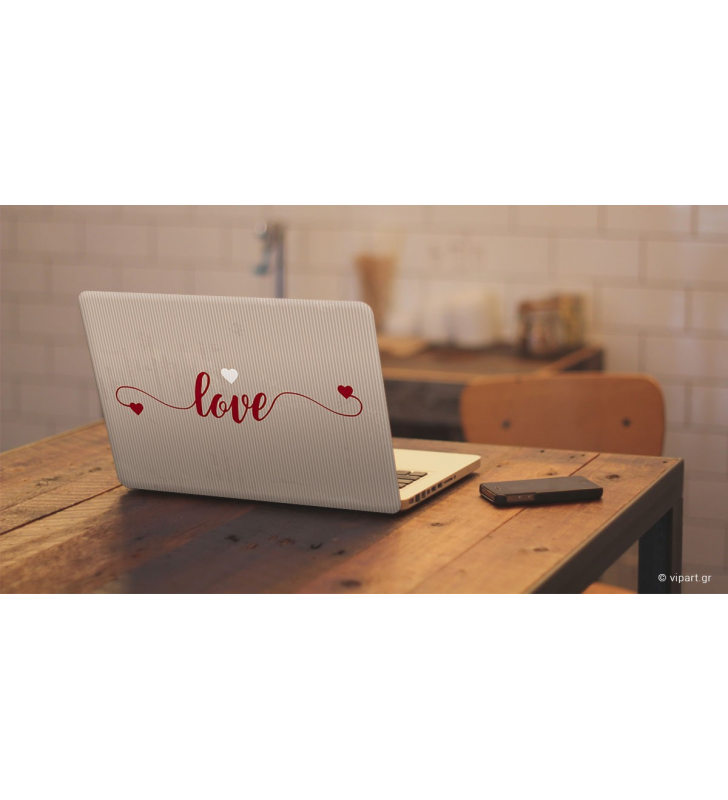Αυτοκόλλητο Λάπτοπ "Love"