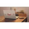 Αυτοκόλλητο Λάπτοπ "Love"