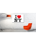 Καμβάς i love ny, κείμενο, καρδιά, new york