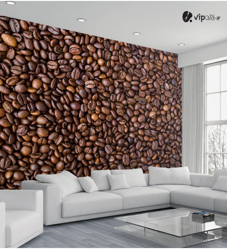 Ταπετσαρία Τοίχου κόκκοι καφέ Coffee Beans