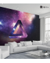 Ταπετσαρία Τοίχου Space Triangle