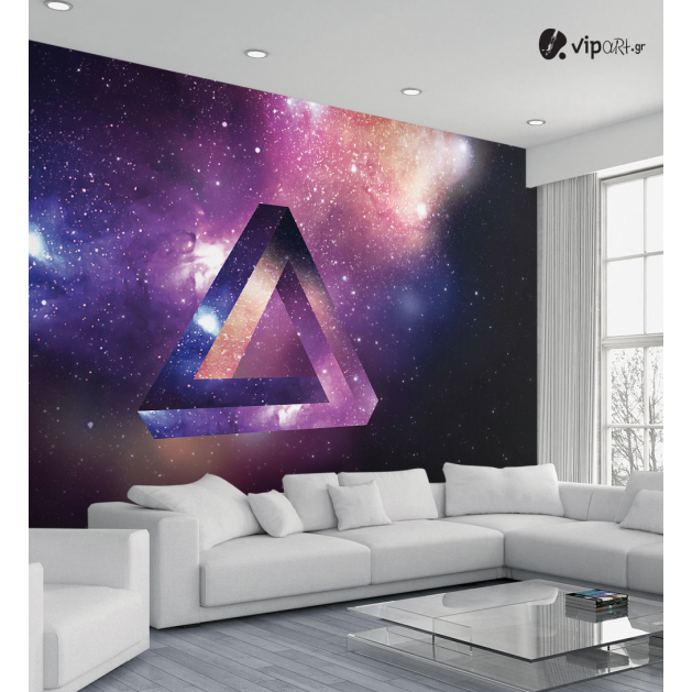 Ταπετσαρία Τοίχου Space Triangle