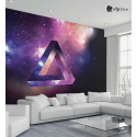 Ταπετσαρία Τοίχου Space Triangle
