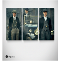 Καμβάς Τρίπτυχος Πίνακας Peaky Blinders