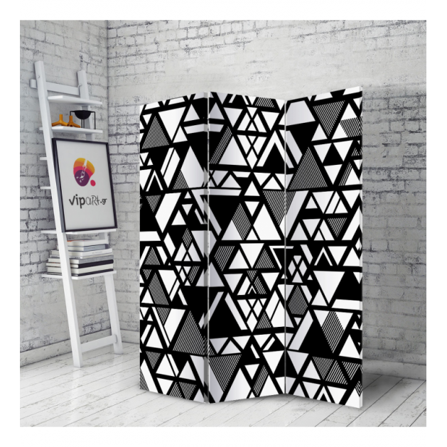 Διακοσμητικό Παραβάν Triangle Motif