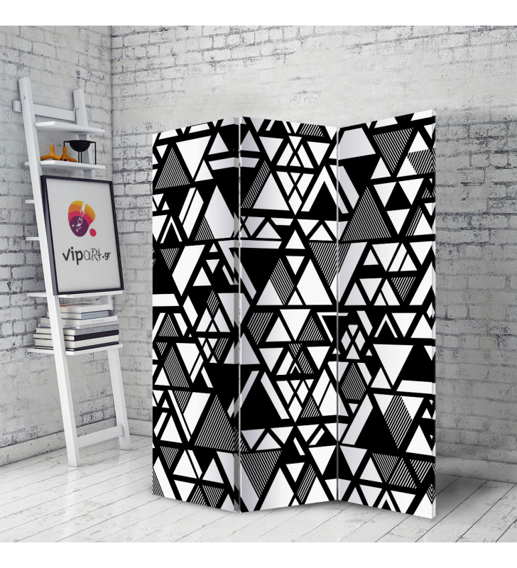 Διακοσμητικό Παραβάν Triangle Motif