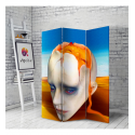 Διακοσμητικό Παραβάν Σε Καμβά Salvador Dali Head Sculpt
