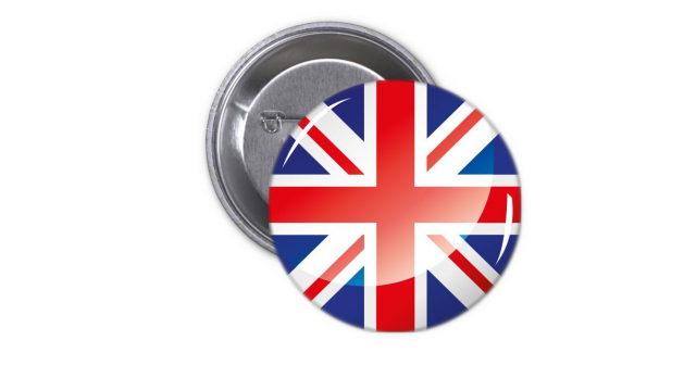 Κονκάρδα Αγγλική Σημαία - England Flag