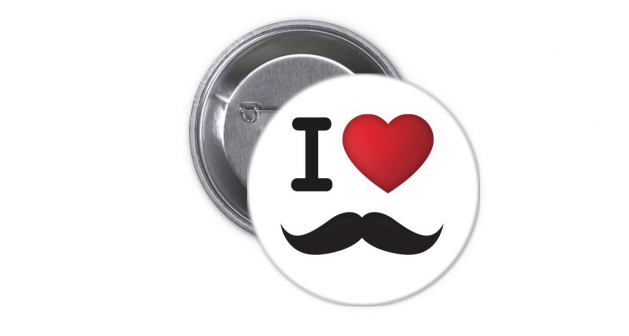 Κονκάρδα I Love mustache