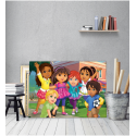 Πίνακας Καμβάς Η Dora Και η Παρέα της