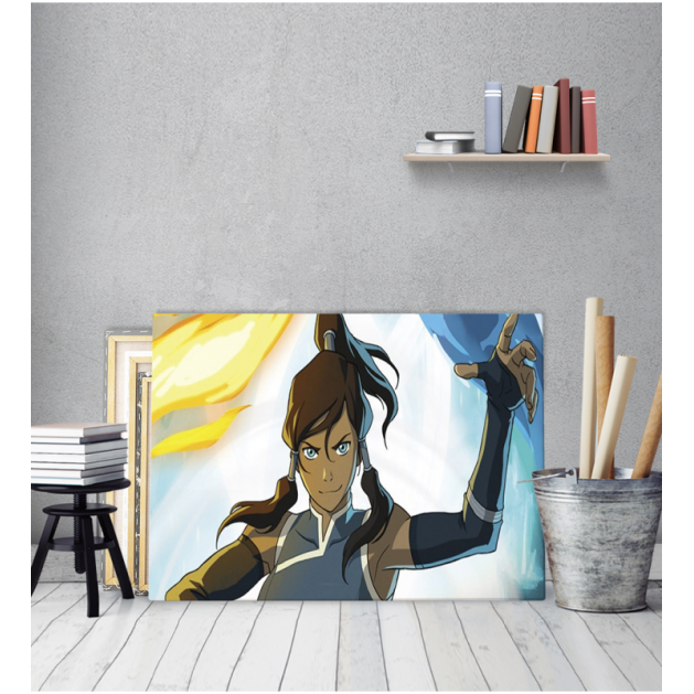 Παιδικός πίνακας Καμβάς Korra