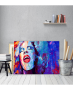 Πίνακας καμβάς με εκτύπωση Art Girl Pop Art