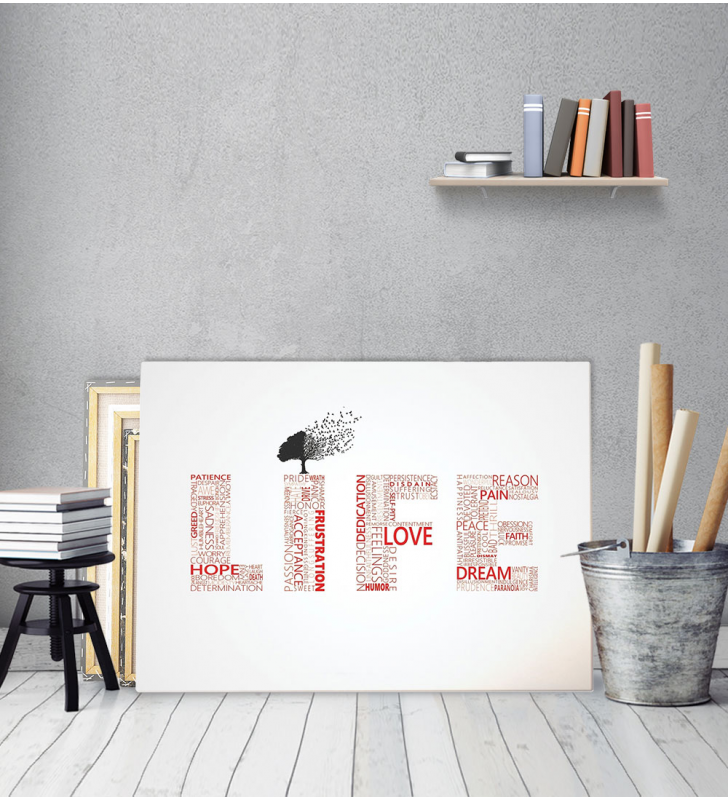 Πίνακας Καμβάς Life