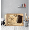 Πίνακας Καμβάς με εκτύπωση Card Postal