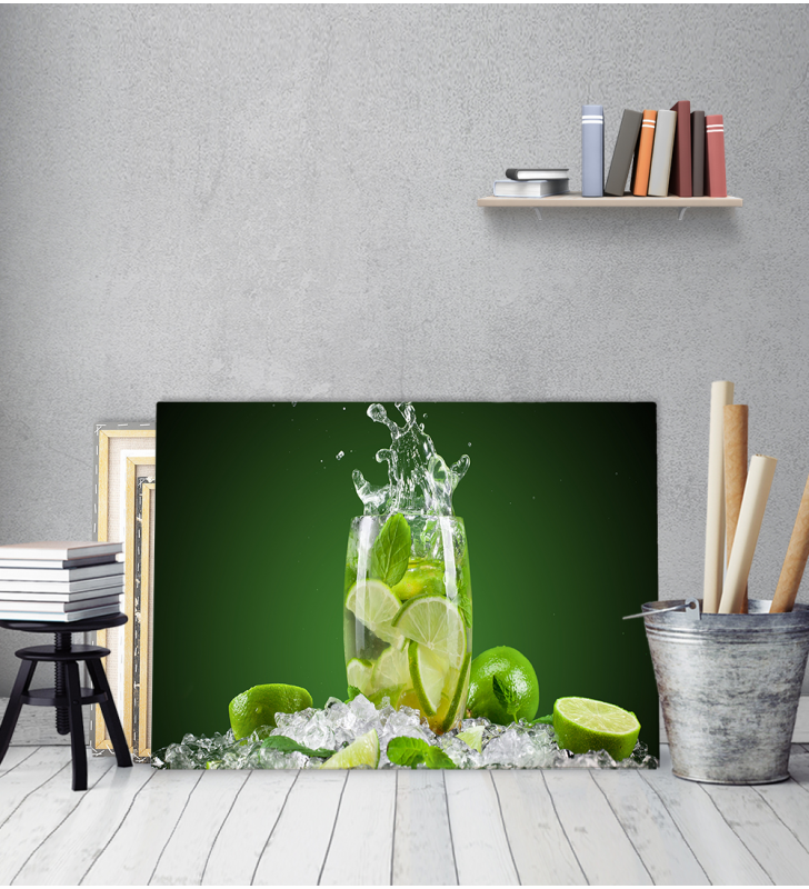 Πίνακας Καμβάς Mohito Splash