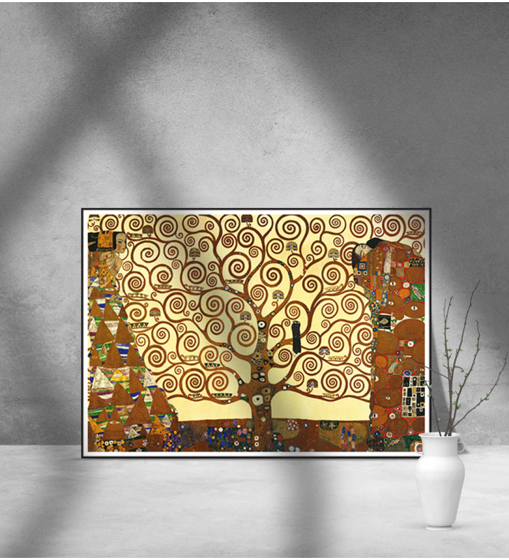 Εκτύπωση σε Αφίσα Χαρτί KLIMT - TREE OF LIFE - Δέντρο της ζωής