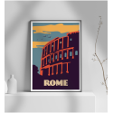 Εκτύπωση σε Αφίσα φωτογραφικό Χαρτί Retro Rome