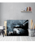 Πίνακας Καμβάς Fascination Blue black