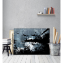 Πίνακας Καμβάς Fascination Blue black