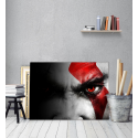 Πίνακας Καμβάς Red Eye Ασπρόμαυρο