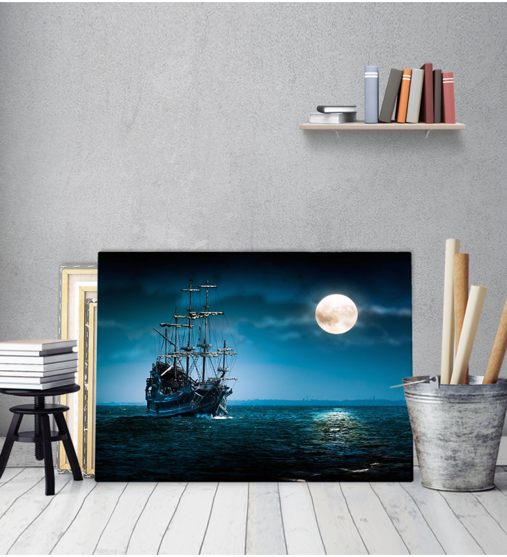 Πίνακας Καμβάς Ξύλινο πλοίο - Wooden vintage Ship