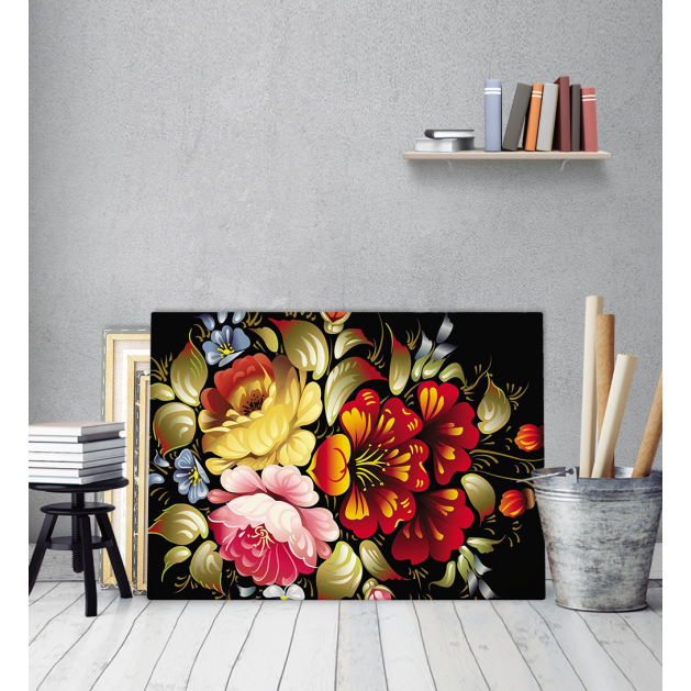 Πίνακας Καμβάς Art Bouquet of Flowers