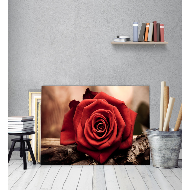 Πίνακας Καμβάς Rose Wood
