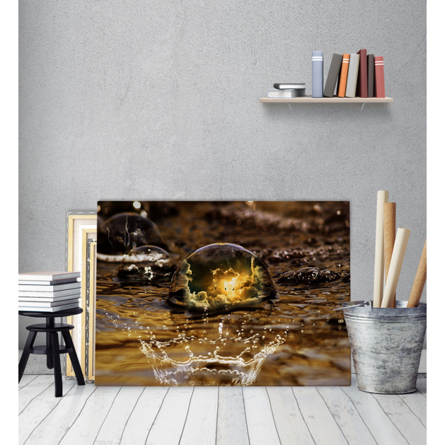 Πίνακας Καμβάς Water Bubble