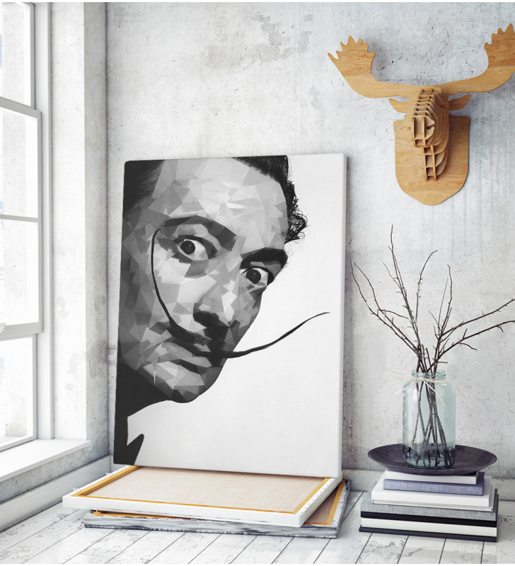 Πίνακας ζωγραφικής σε Καμβά Salvador Dali portrait
