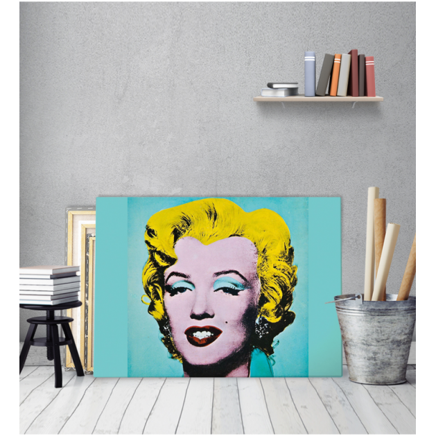 Πίνακας ζωγραφικής σε Καμβά Andy Warhol Merlin Monroe