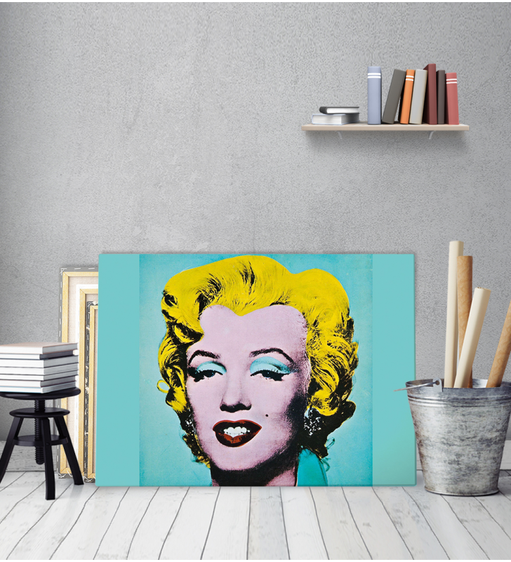 Πίνακας ζωγραφικής σε Καμβά Andy Warhol Merlin Monroe