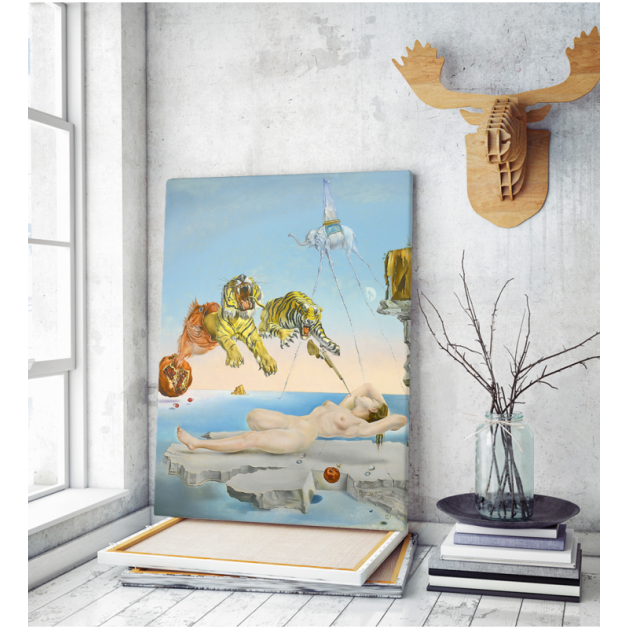 Πίνακας ζωγραφικής σε Καμβά Salvador Dali The Dream