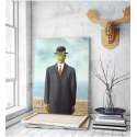 Πίνακας ζωγραφικής σε Καμβά a Magritte The Son Of Man