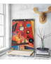 Πίνακας ζωγραφικής σε Καμβά Kandinsky Painting Modern Shapes