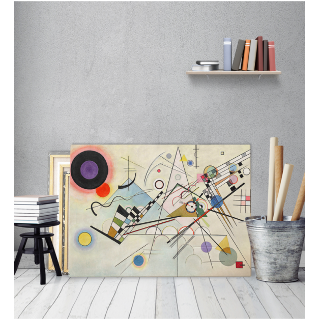 Πίνακας ζωγραφικής σε Καμβά Kandinsky Composition 8