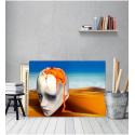 Πίνακας ζωγραφικής σε Καμβά Salvador Dali Head Sculpt