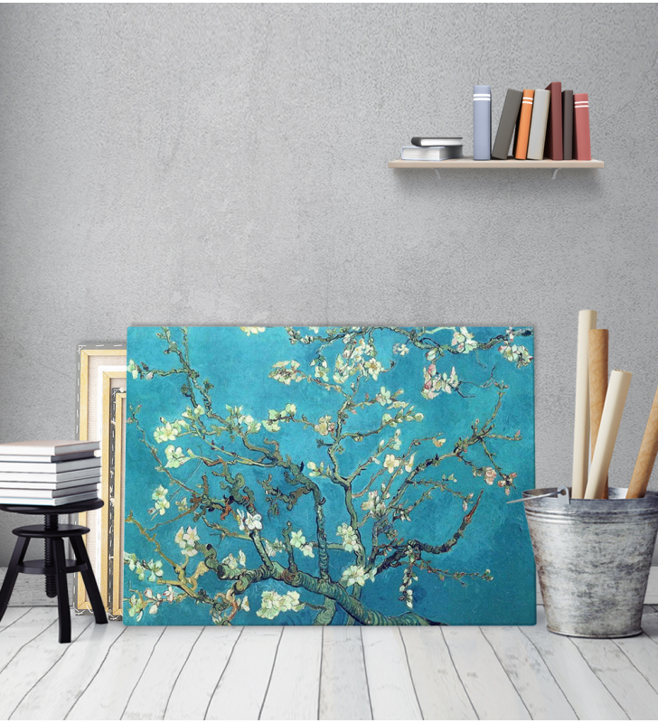 Πίνακας ζωγραφικής σε Καμβά Van Gogh Almond Blossom