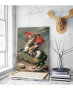 Πίνακας ζωγραφικής σε Καμβά Napoleon Crossing the Alps Jacques Louis David
