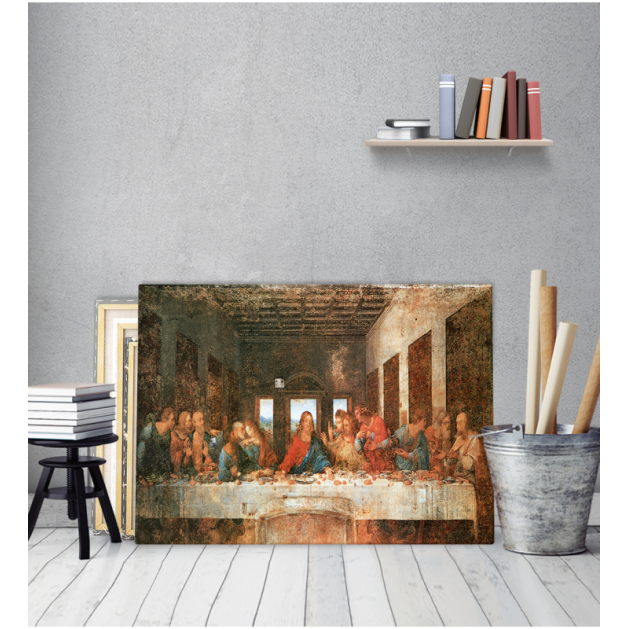 Πίνακας ζωγραφικής σε Καμβά Leonardo Da Vinci Ο Μυστικός Δείπνος