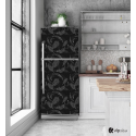 Αυτοκόλλητο Ψυγείου με εκτύπωση "Leaves Pattern"