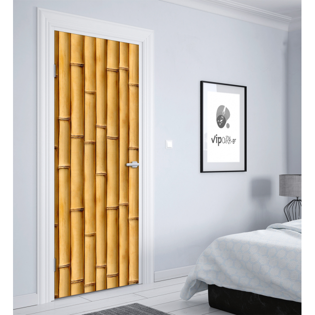 Αυτοκόλλητο Πόρτας "Bamboo"