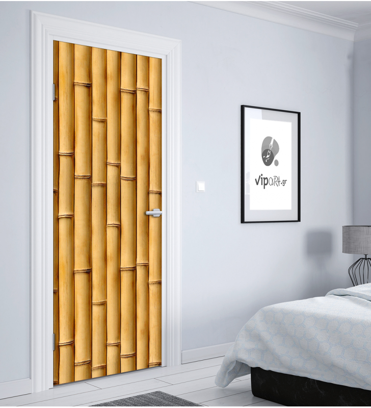 Αυτοκόλλητο Πόρτας "Bamboo"
