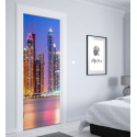 Αυτοκόλλητο Πόρτας με εκτύπωση  "Dubai"