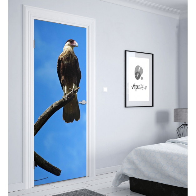 Αυτοκόλλητο Πόρτας με εκτύπωση  "Bird"