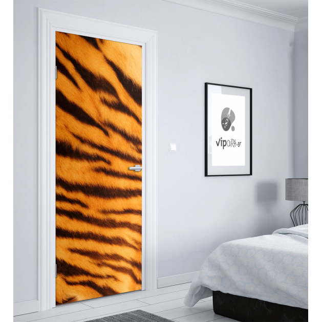 Αυτοκόλλητο Πόρτας με εκτύπωση  "Animal Print"