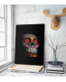 Πίνακας ζωγραφικής σε Καμβά Day of the Dead Skull dia de los muertos