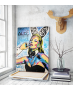 Πίνακας σε Καμβά Kate Moss Playboy Street Art