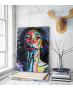 Πίνακας σε Καμβά Portrait painting Art Woman